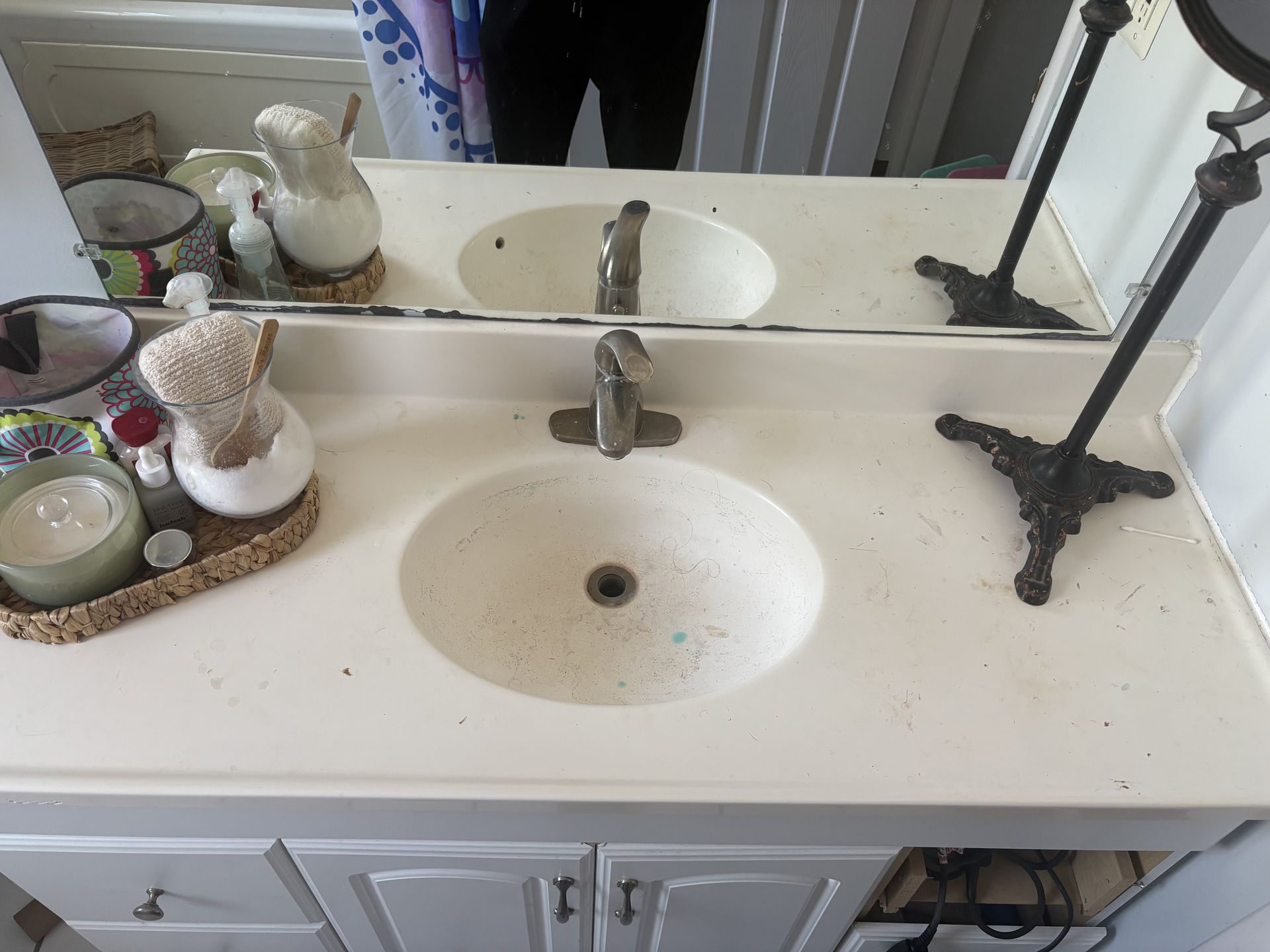 Before and after - before