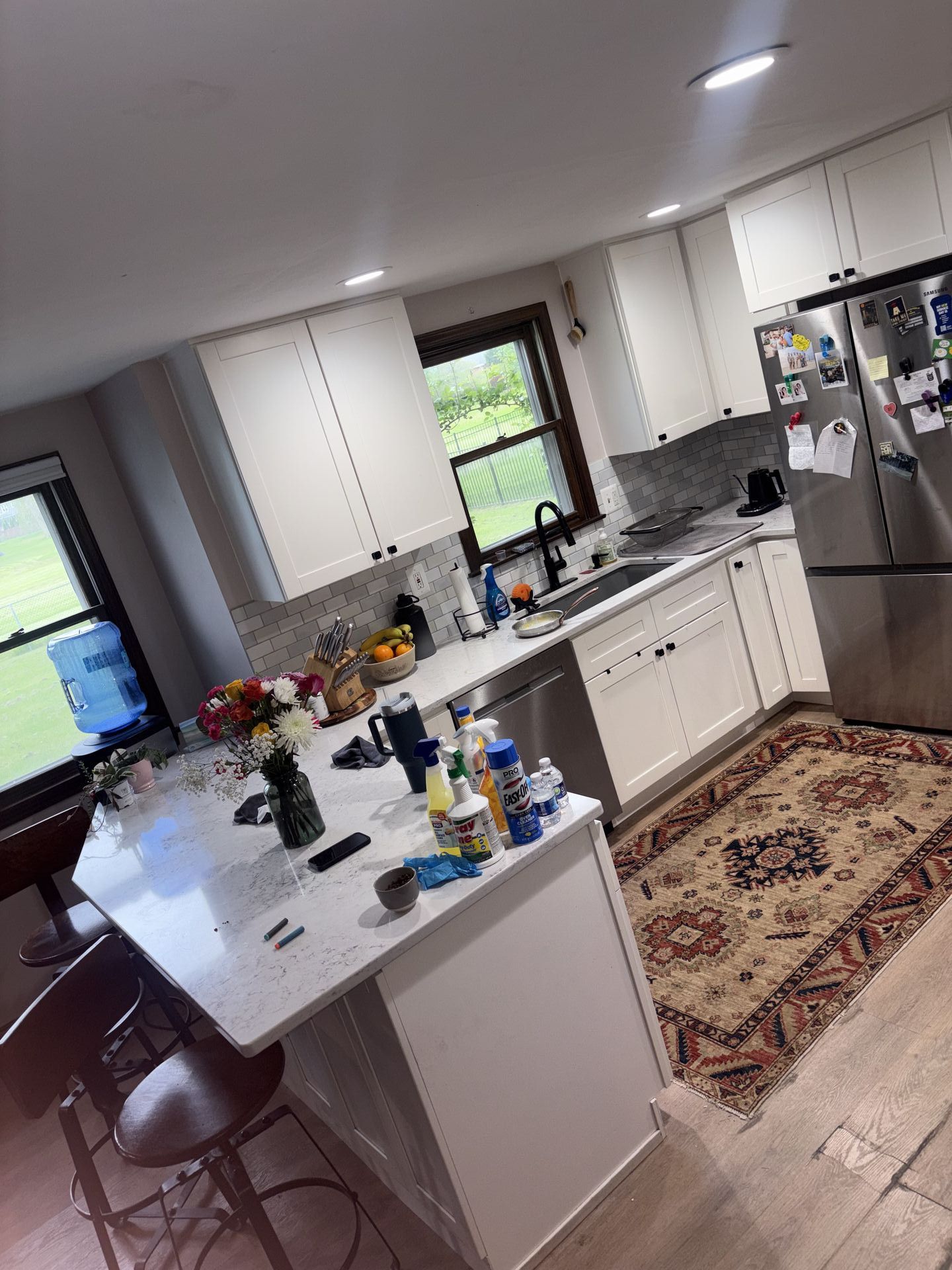 Before and after - before